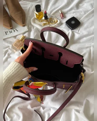Hermes Hermès Birkin 25 Burgundy Gold 25 x 19 x 12 — головне фото товару