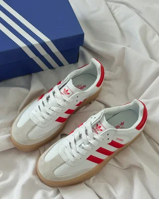 Adidas Sambae White Red — головне фото товару