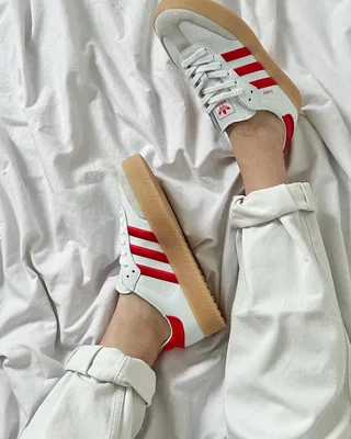 Adidas Sambae White Red — головне фото товару