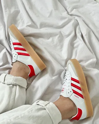 Adidas Sambae White Red — головне фото товару