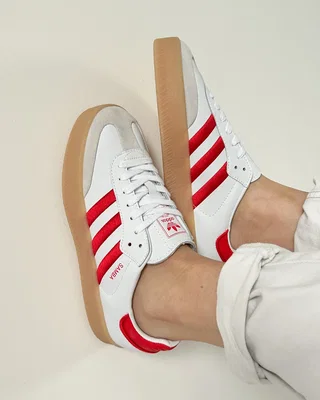 Adidas Sambae White Red — головне фото товару