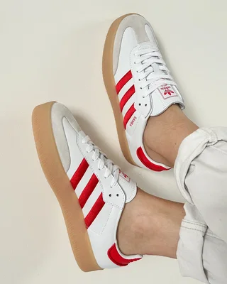 Adidas Sambae White Red — головне фото товару