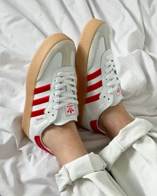Adidas Sambae White Red — головне фото товару