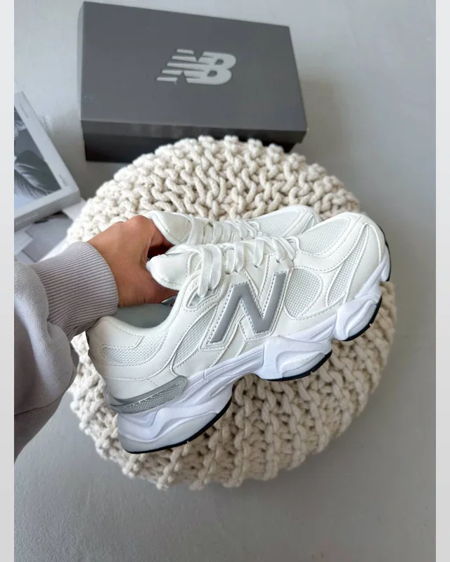 New Balance 9060 White/Grey — головне фото товару