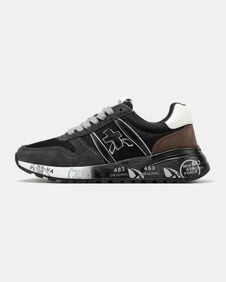Premiata Lander Black Grey Brown — головне фото товару