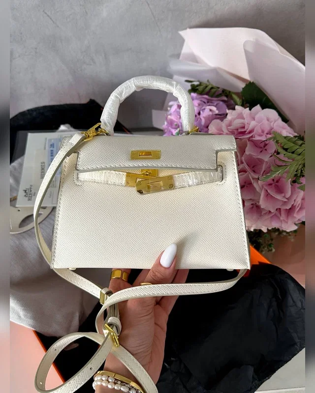 Hermes Hermès Kelly 20 Milk Gold 19 х 13 х 5 — головне фото товару
