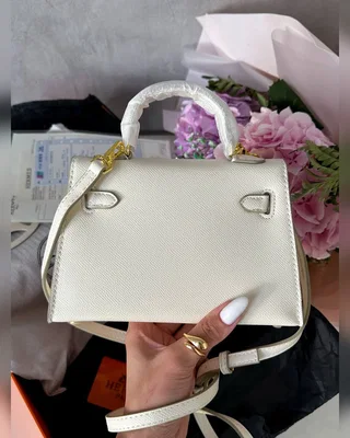 Hermes Hermès Kelly 20 Milk Gold 19 х 13 х 5 — головне фото товару