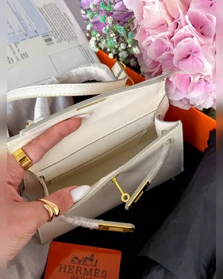 Hermes Hermès Kelly 20 Milk Gold 19 х 13 х 5 — головне фото товару