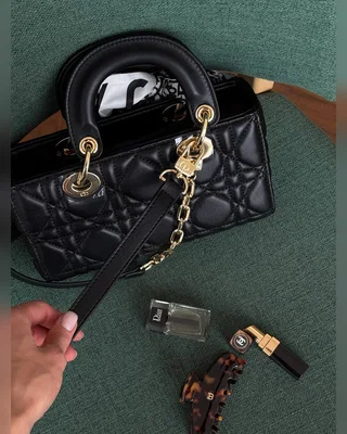 Dior Lady D Joy Bag Black [оригінальна коробка] — головне фото товару