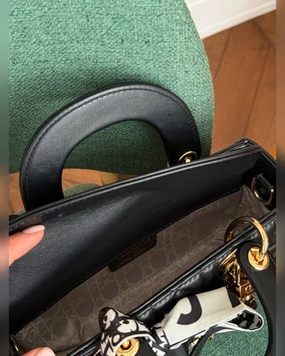 Dior Lady D Joy Bag Black [оригінальна коробка] — головне фото товару