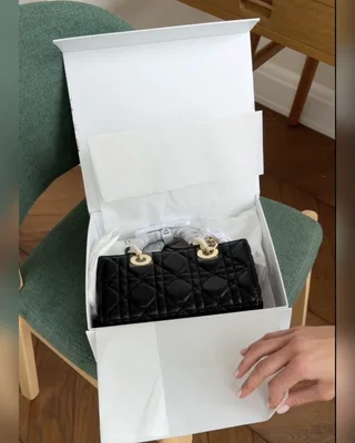 Dior Lady D Joy Bag Black [оригінальна коробка] — головне фото товару