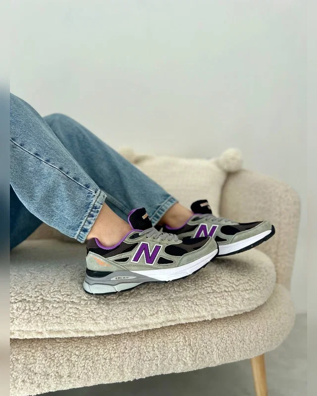 New Balance 990 black violet — головне фото товару