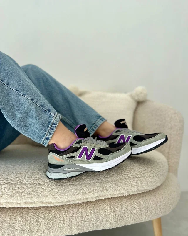 New Balance 990 black violet — головне фото товару