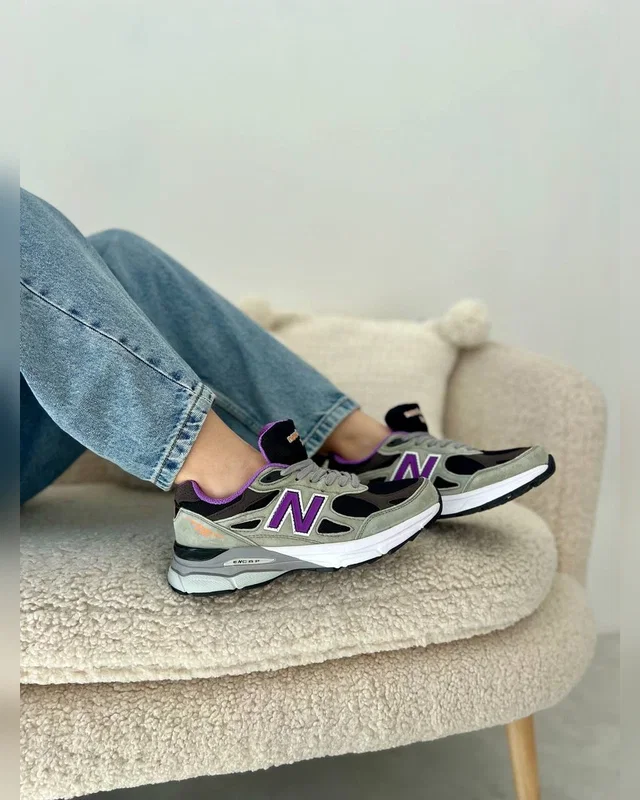New Balance 990 black violet — головне фото товару