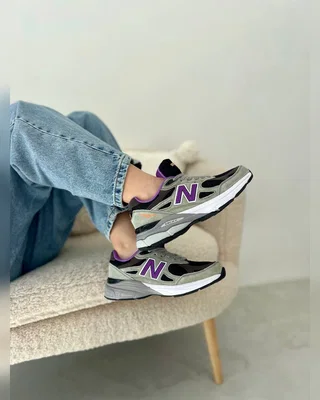New Balance 990 black violet — головне фото товару