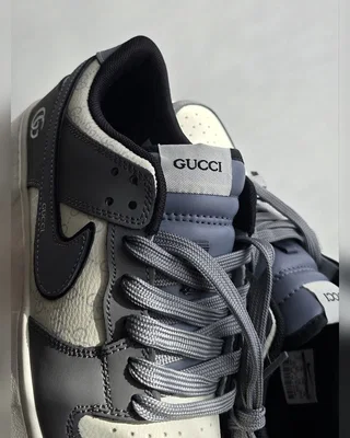 Nike x Gucci SB Dunk • Graphite Ivory • — головне фото товару