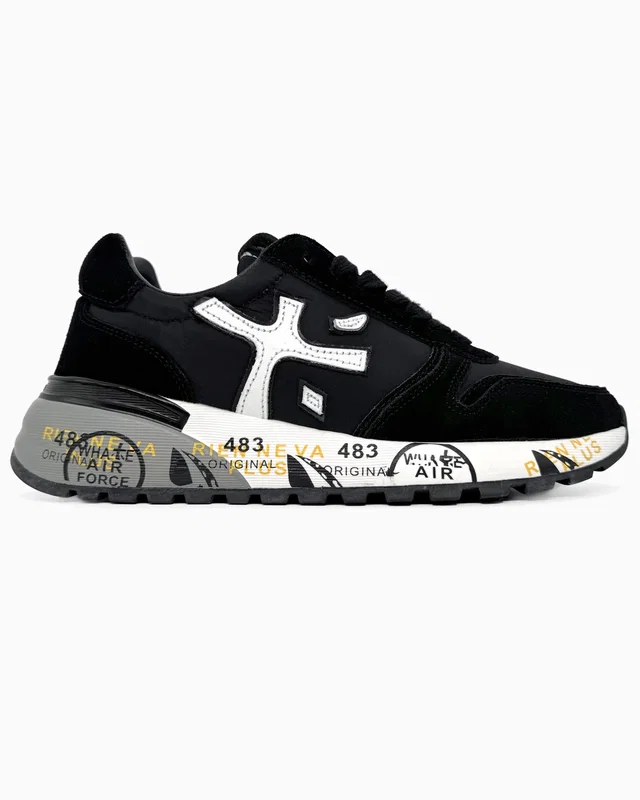 Premiata Mick Black/White — головне фото товару