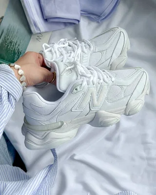 New Balance 9060 Full White — головне фото товару