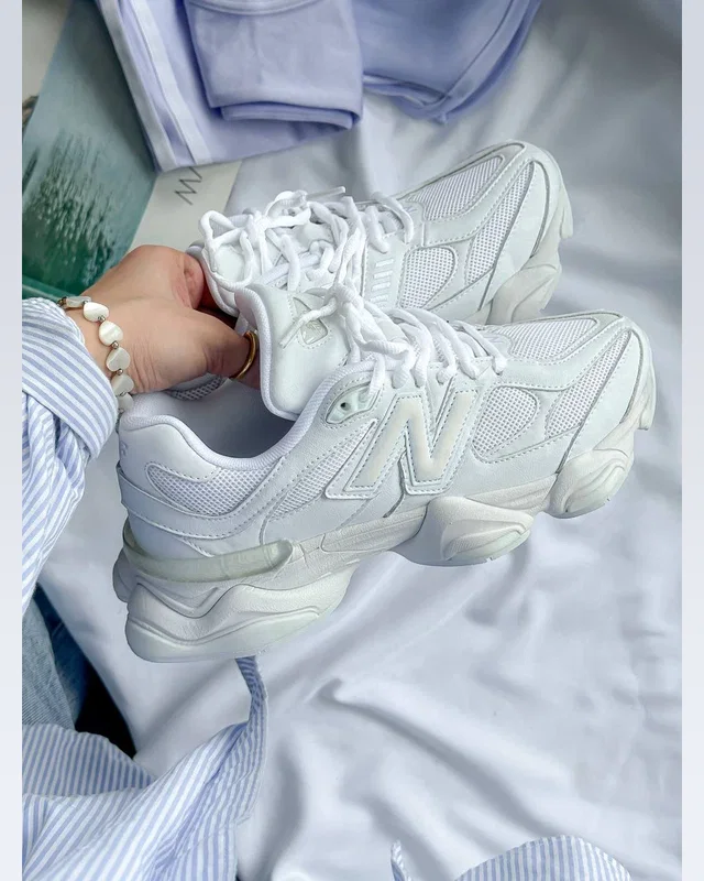 New Balance 9060 Full White — головне фото товару