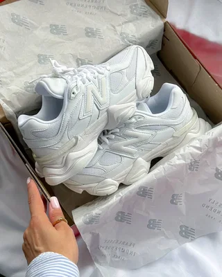New Balance 9060 Full White — головне фото товару