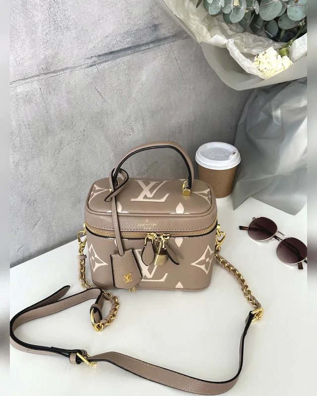 Louis Vuitton Vanity PM Bag Grey Boise de Rose [кришка дно коробка] — головне фото товару