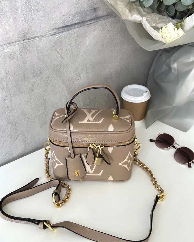 Louis Vuitton Vanity PM Bag Grey/Boise de Rose [кришка дно коробка] — головне фото товару