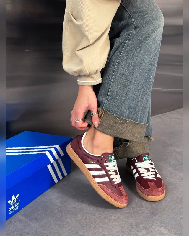Adidas Samba OG Fox Bordo — головне фото товару