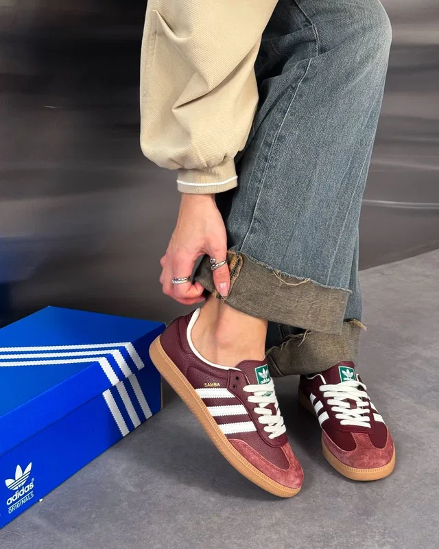 Adidas Samba OG Fox Bordo — головне фото товару