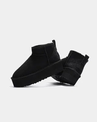UGG Women'S Classic Ultra Mini Platform Mini Black — головне фото товару