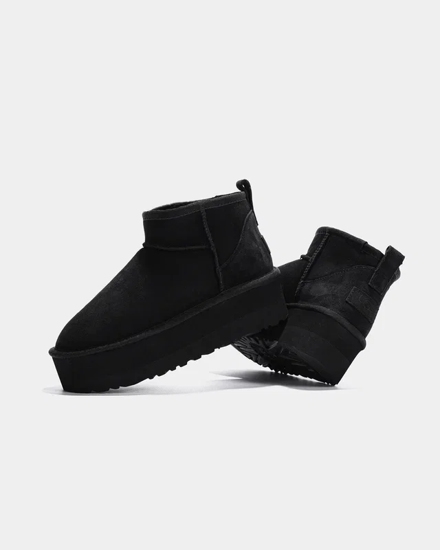 UGG Women'S Classic Ultra Mini Platform Mini Black — головне фото товару