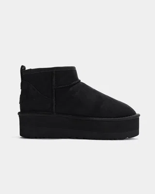 UGG Women'S Classic Ultra Mini Platform Mini Black — головне фото товару
