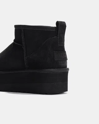 UGG Women'S Classic Ultra Mini Platform Mini Black — головне фото товару