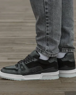 Louis Vuitton LV Trainer Sneakers Black — головне фото товару