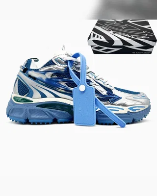 Off White Be Right Back Blue Silver — головне фото товару