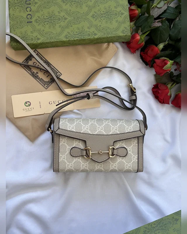 Gucci Horsebit 1955 Mini Bag Light [оригінальна коробка] 18 х 11 х 4 — головне фото товару