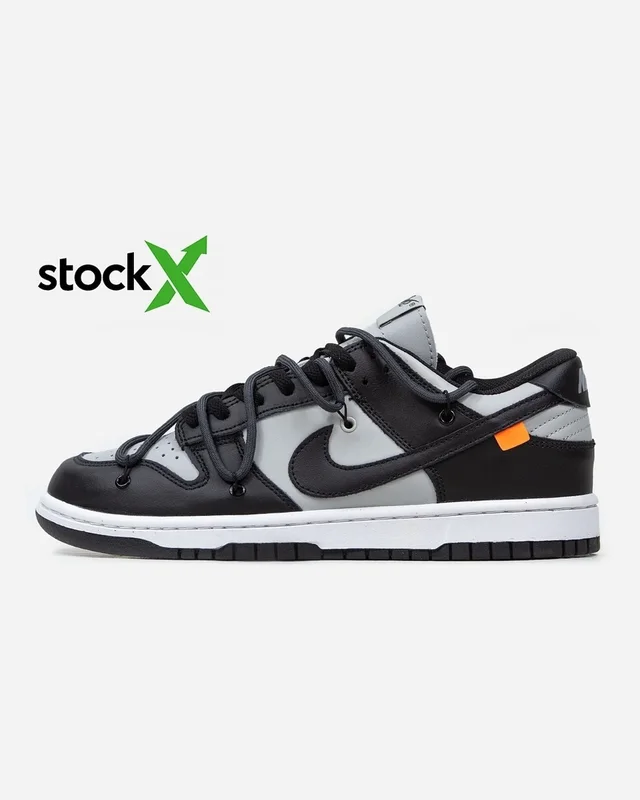 Nike 0662 Dunk Low x Off White Black Gray — головне фото товару
