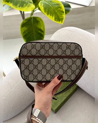 Gucci Horsebit 1955 Small Shoulder Bag Brown [оригінальна коробка] 20 х 12 5 x 6 — головне фото товару