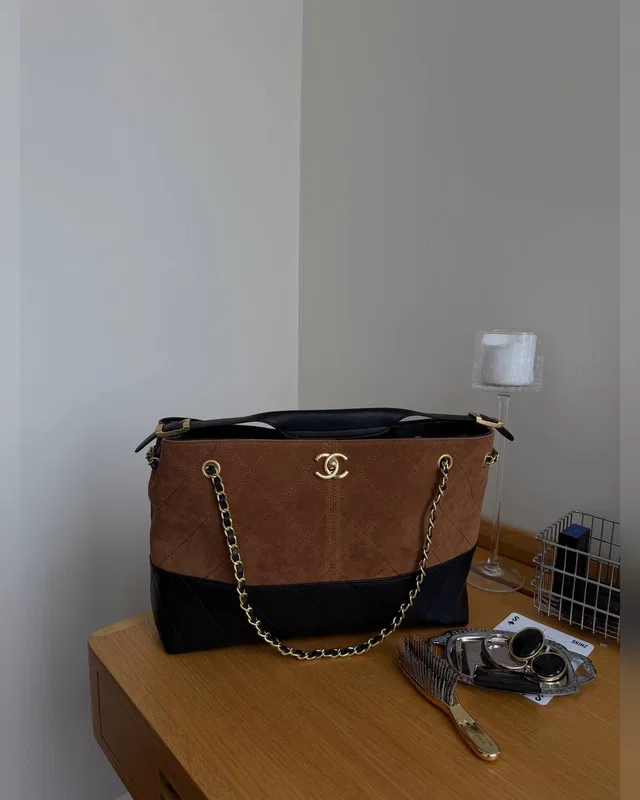 Chanel Shopping Bag 33 Brown Gold 34 х 25 х 12 — головне фото товару