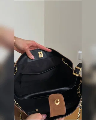 Chanel Shopping Bag 33 Brown Gold 34 х 25 х 12 — головне фото товару