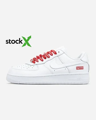 Nike 0385 Air Force 1 '07 Supreme "White" — головне фото товару