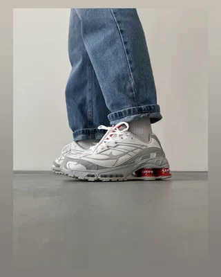 Supreme Nike Supreme Shox Ride 2 Grey White — головне фото товару