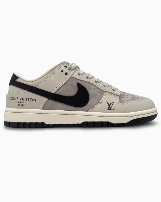 Nike SB Dunk Low x Louis Vuitton Grey Black — головне фото товару