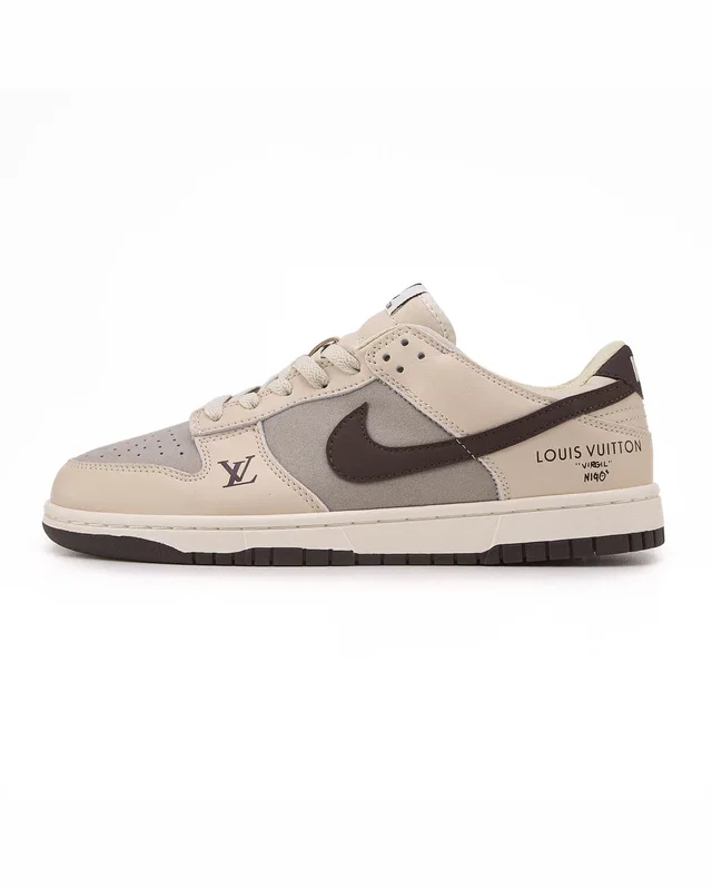 Nike SB Dunk Low x Louis Vuitton Grey Black — головне фото товару