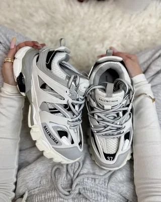 Balenciaga track white black — головне фото товару