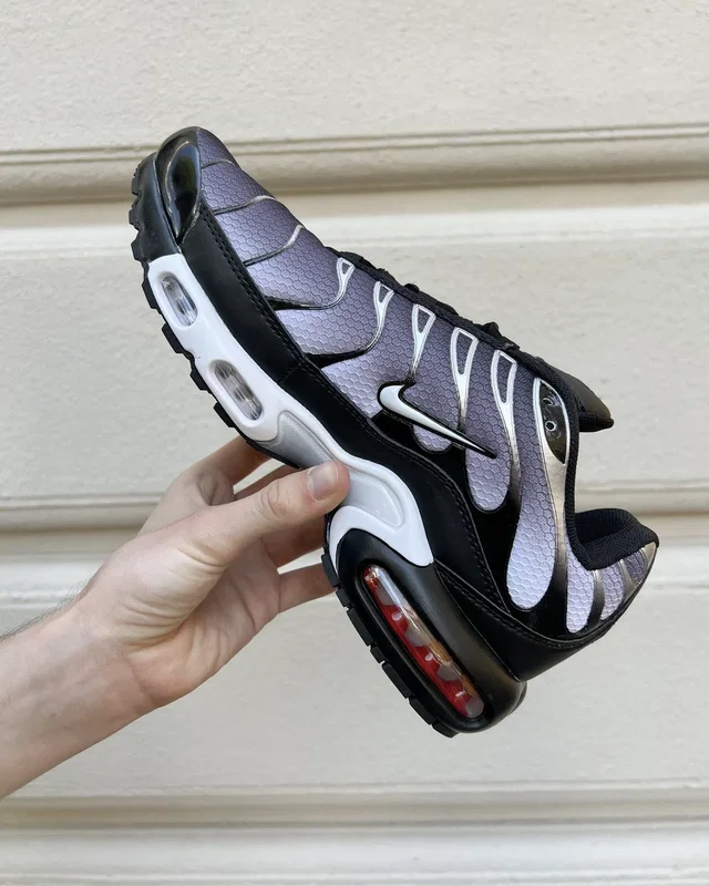 Nike Air Max Plus Black Silver White — головне фото товару