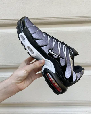 Nike Air Max Plus Black Silver White — головне фото товару