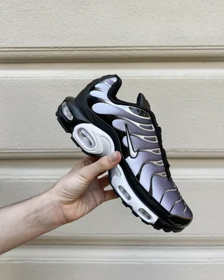 Nike Air Max Plus Black Silver White — головне фото товару