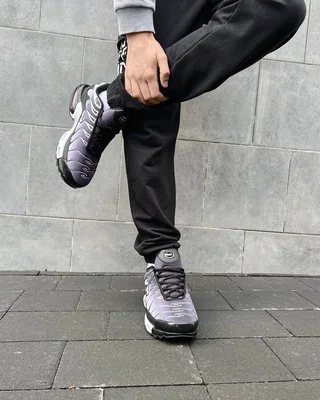 Nike Air Max Plus Black Silver White — головне фото товару