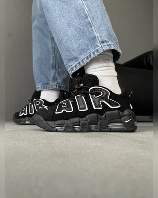 Nike Air More Uptempo 96 Black White — головне фото товару
