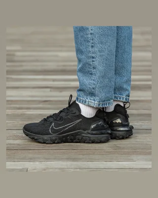 Nike React Vision Black — головне фото товару